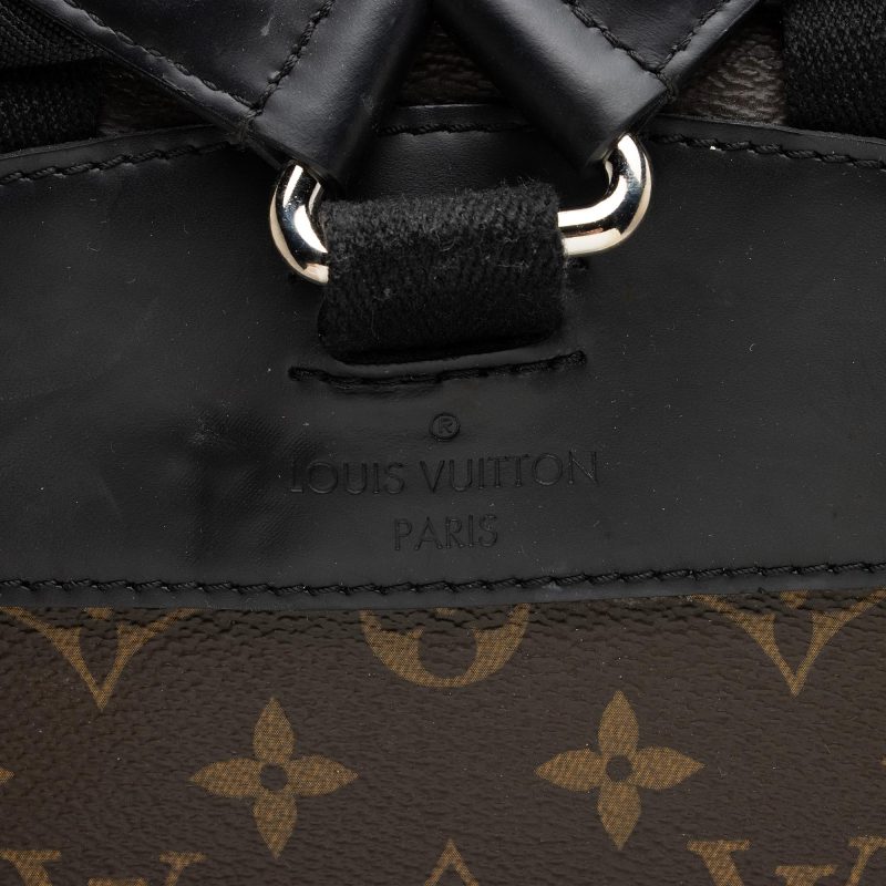Louis Vuitton Monogram Canvas Macassar Josh Backpack (SHF-ExpBjb) - Image 8