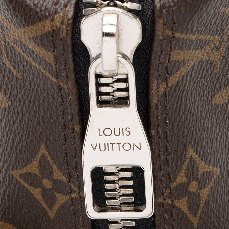 Louis Vuitton Monogram Canvas Macassar Kitan Tote (SHF-20598) - Image 8