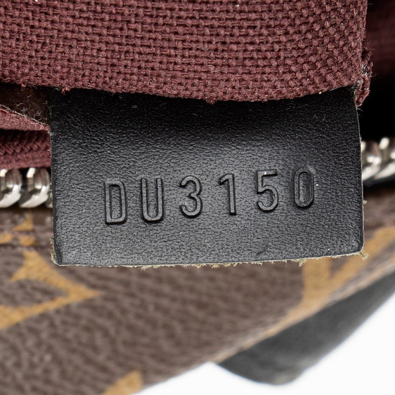Louis Vuitton Monogram Canvas Macassar Kitan Tote (SHF-20598) - Image 5