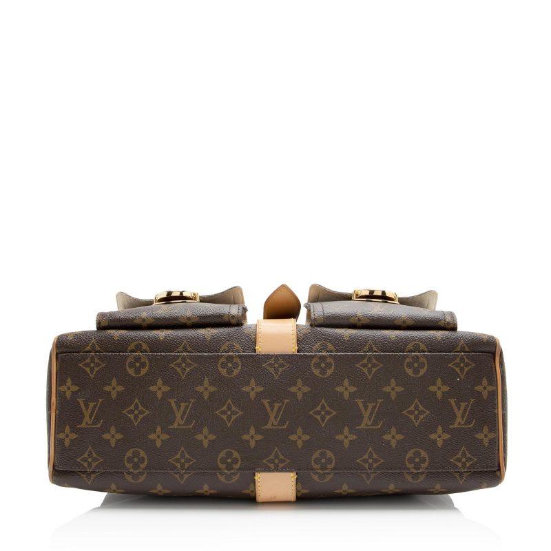 Louis Vuitton Monogram Canvas Manhattan GM Satchel (SHF-23430) - Image 3