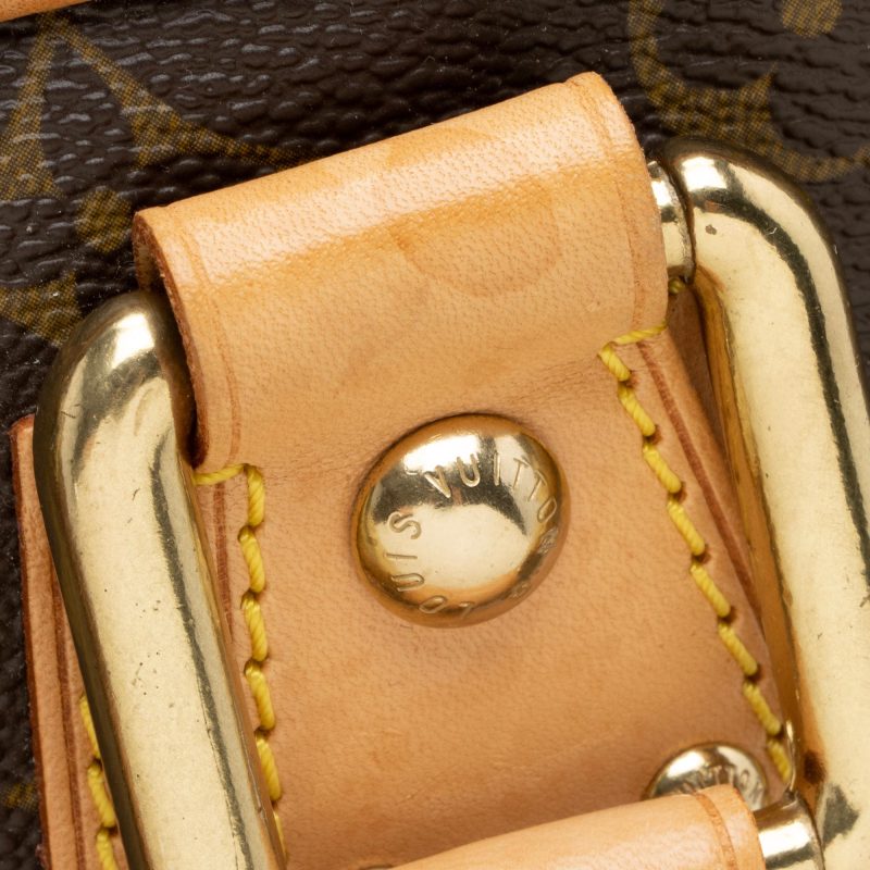 Louis Vuitton Monogram Canvas Manhattan GM Satchel (SHF-23430) - Image 9
