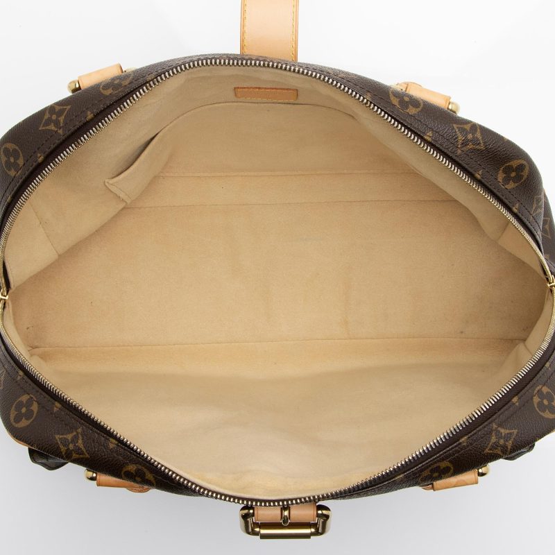 Louis Vuitton Monogram Canvas Manhattan GM Satchel (SHF-23430) - Image 6