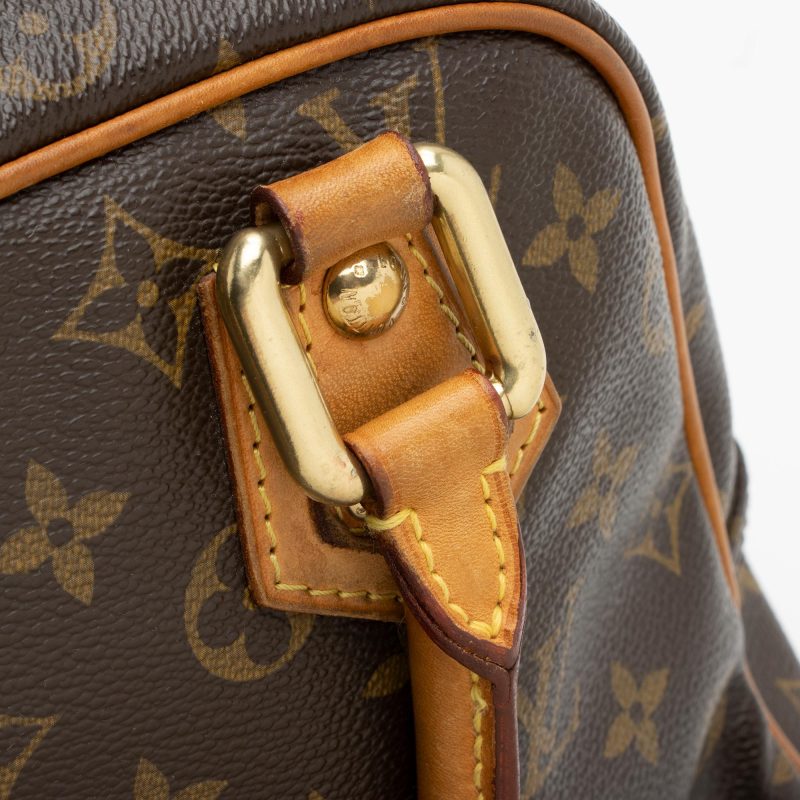 Louis Vuitton Monogram Canvas Manhattan PM Satchel (SHF-23846) - Image 9