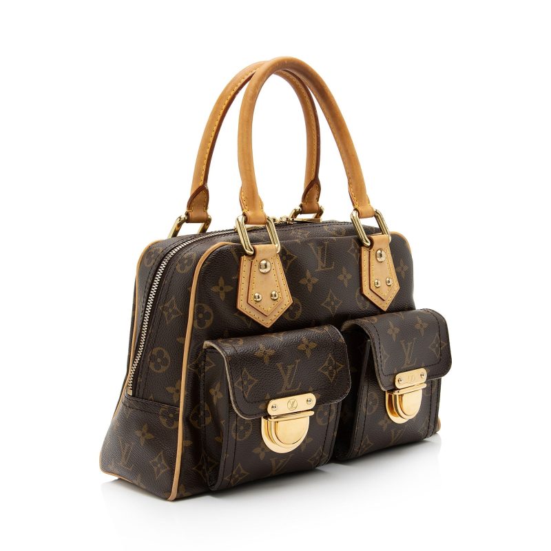 Louis Vuitton Monogram Canvas Manhattan PM Satchel (SHF-ZABdGZ)
