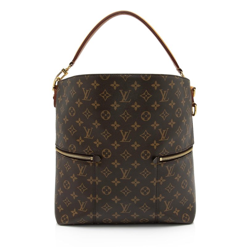Louis Vuitton Monogram Canvas Melie Shoulder Bag (SHF-ODKS47) - Image 2