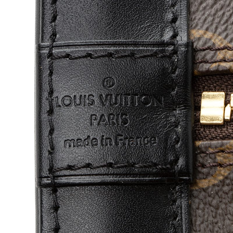 Louis Vuitton Monogram Canvas Metal Stones Alma PM Satchel (SHF-20970) - Image 7