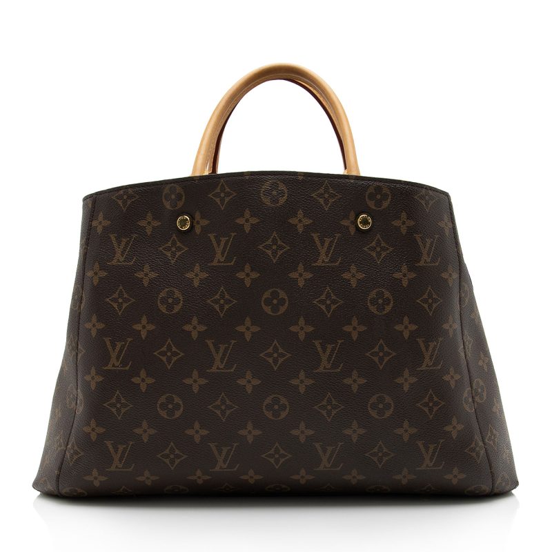 Louis Vuitton Monogram Canvas Montaigne GM Tote (SHF-MZnCT0) - Image 2