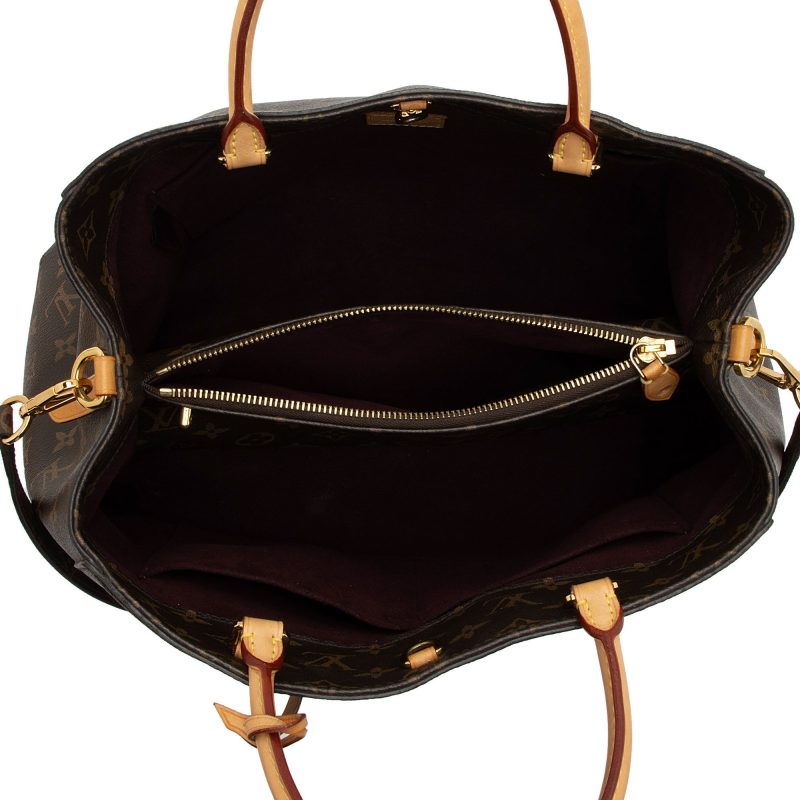 Louis Vuitton Monogram Canvas Montaigne GM Tote (SHF-MZnCT0) - Image 5