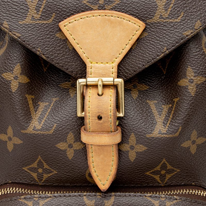 Louis Vuitton Monogram Canvas Montsouris MM Backpack (SHF-21416) - Image 8