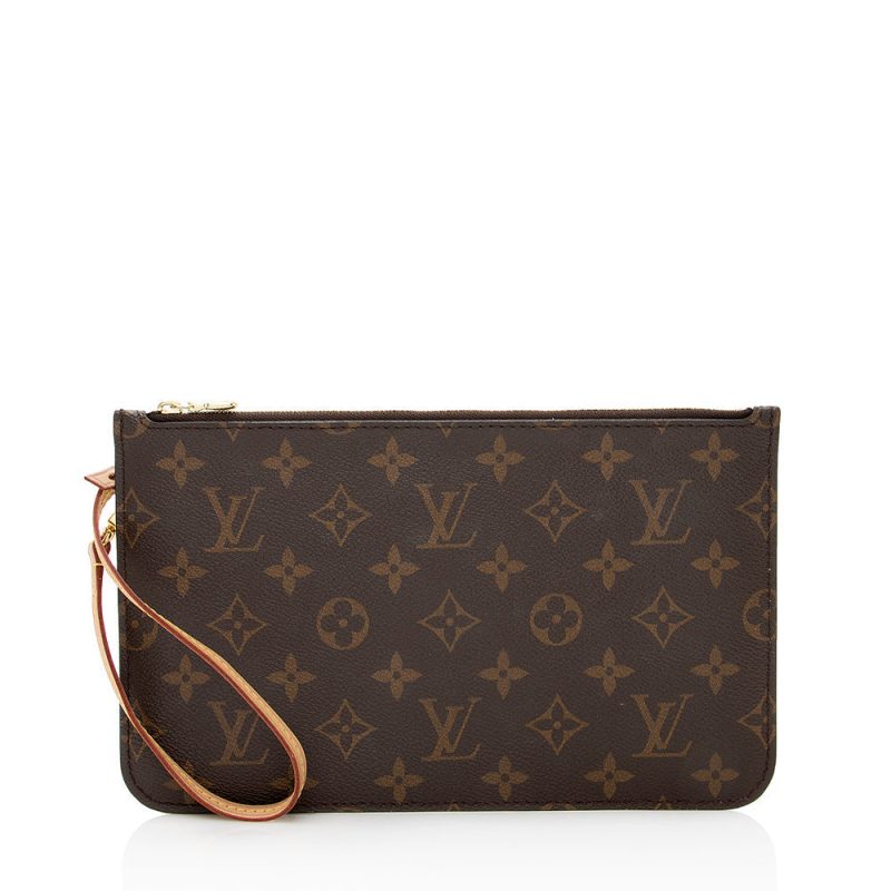 Louis Vuitton Monogram Canvas Neverfull GM Pochette (SHF-21796) - Image 10