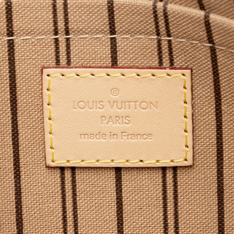 Louis Vuitton Monogram Canvas Neverfull GM Pochette (SHF-21796) - Image 5