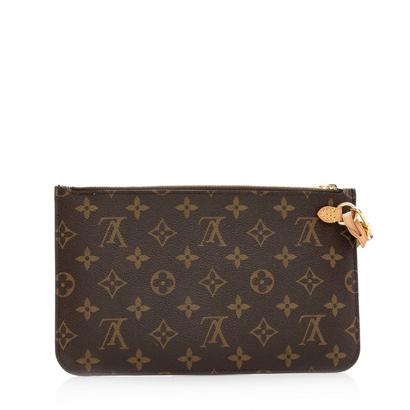 Louis Vuitton Monogram Canvas Neverfull MM Pochette (SHF-20266) - Image 2