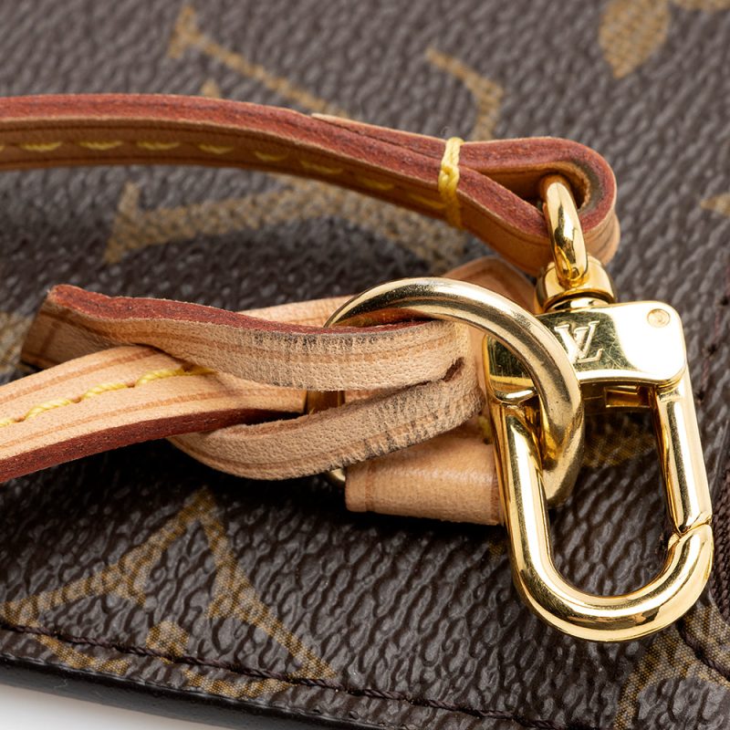 Louis Vuitton Monogram Canvas Neverfull MM Pochette (SHF-20266) - Image 7