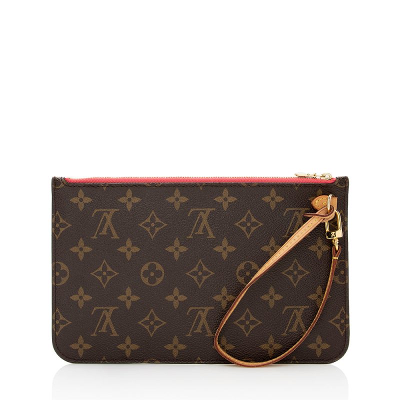 Louis Vuitton Monogram Canvas Neverfull MM Pochette (SHF-21783) - Image 2