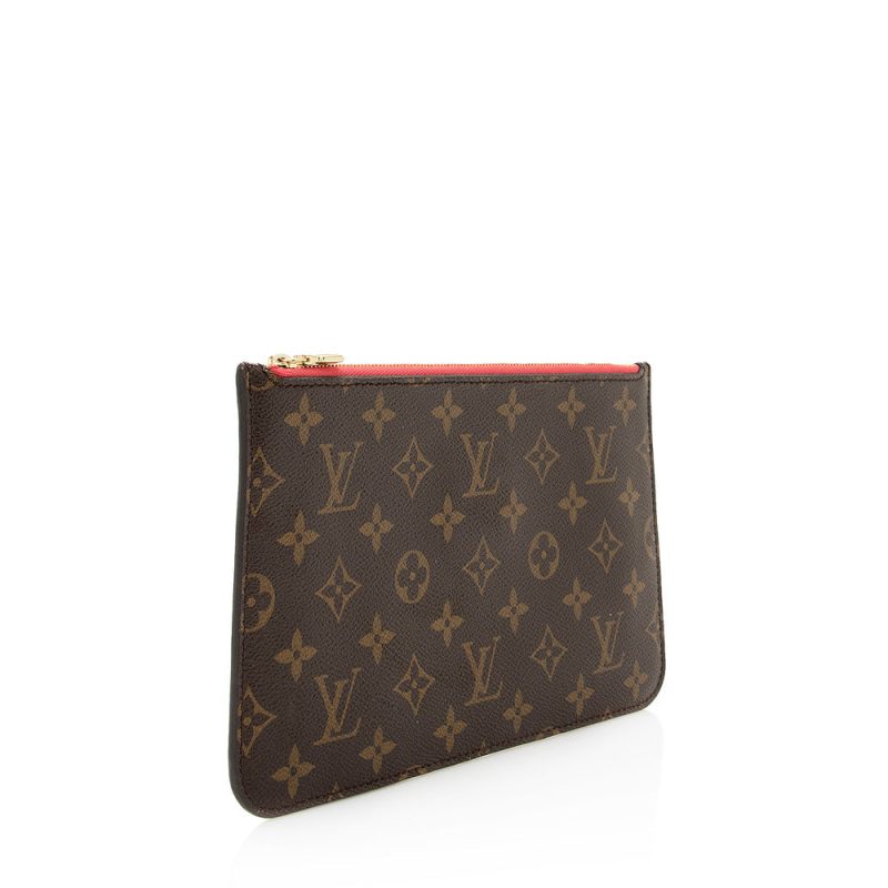 Louis Vuitton Monogram Canvas Neverfull MM Pochette (SHF-21783)
