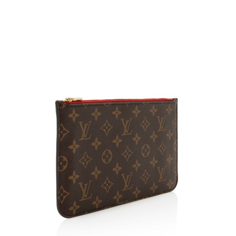 Louis Vuitton Monogram Canvas Neverfull MM Pochette (SHF-21784)