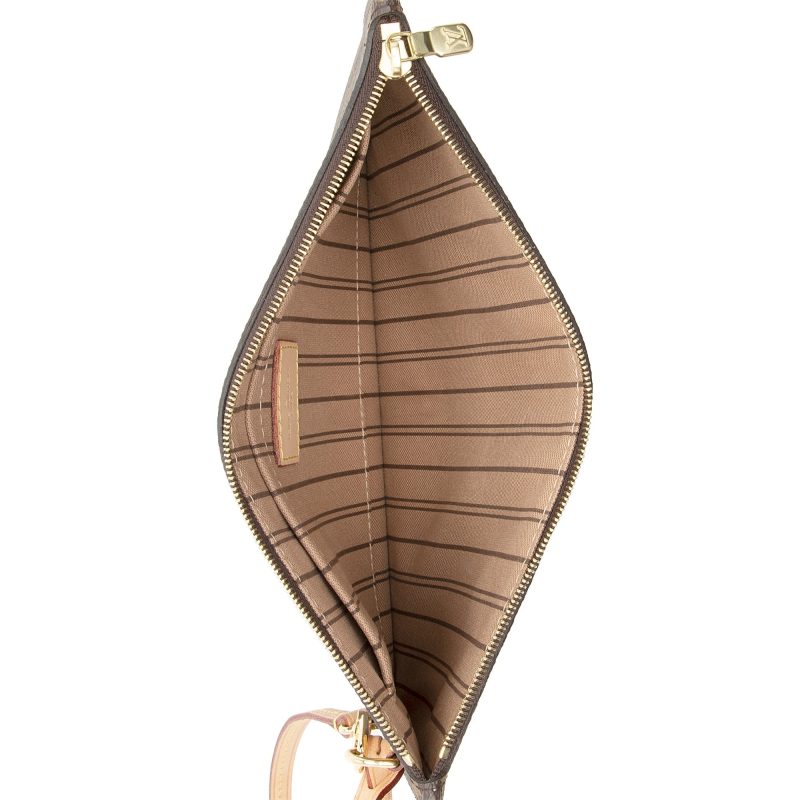Louis Vuitton Monogram Canvas Neverfull MM Pochette (SHF-22196) - Image 3