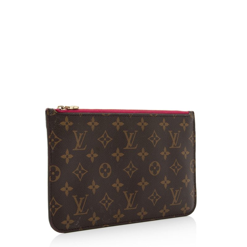 Louis Vuitton Monogram Canvas Neverfull MM Pochette (SHF-gJtxCX)