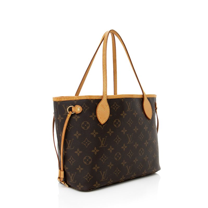 Louis Vuitton Monogram Canvas Neverfull PM Tote (SHF-18384)