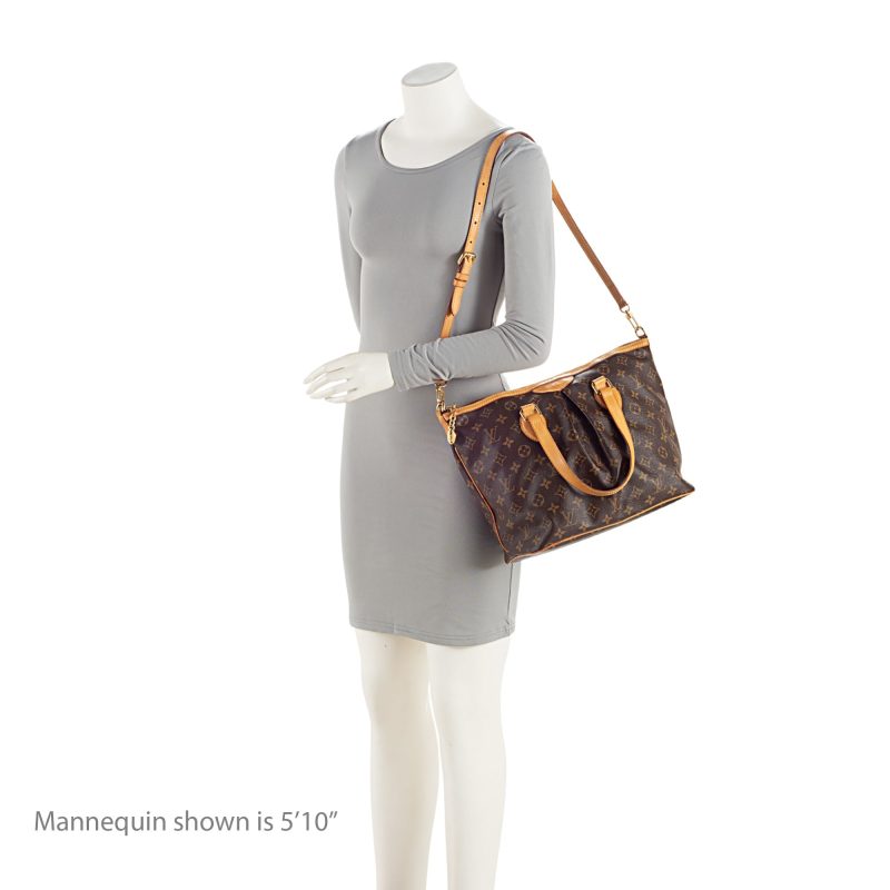 Louis Vuitton Monogram Canvas Palermo PM Tote (SHF-7Kefhj) - Image 4