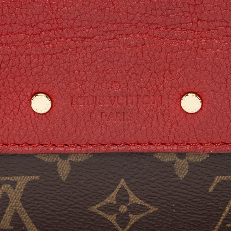 Louis Vuitton Monogram Canvas Pallas Chain Shoulder Bag (SHF-20186) - Image 8
