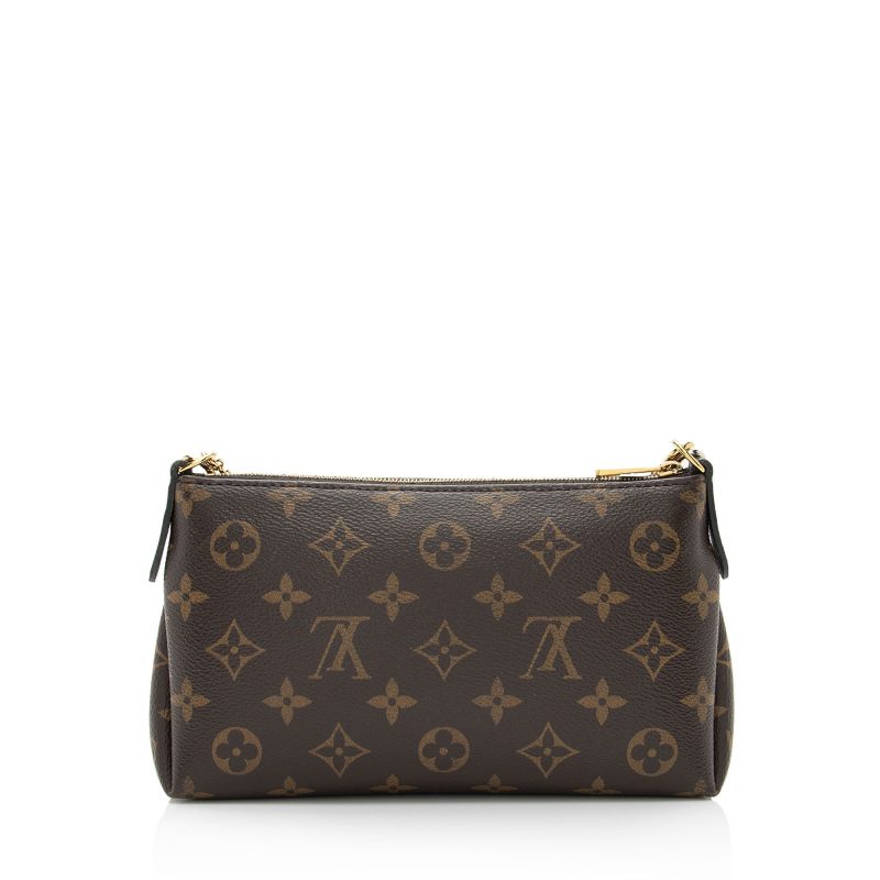 Louis Vuitton Monogram Canvas Pallas Clutch (SHF-TfeRAj) - Image 2
