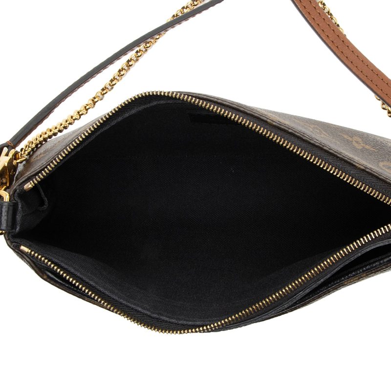 Louis Vuitton Monogram Canvas Pallas Clutch (SHF-TfeRAj) - Image 6