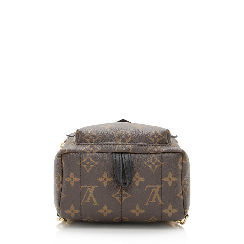 Louis Vuitton Monogram Canvas Palm Springs Mini Backpack (SHF-22308) - Image 3