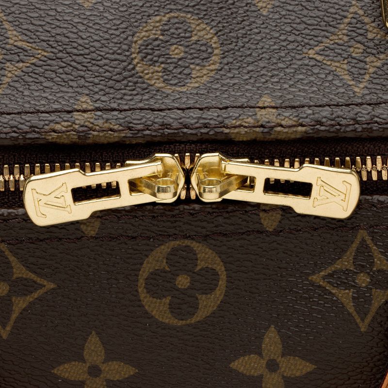 Louis Vuitton Monogram Canvas Patches Speedy Bandouliere 30 Satchel (SHF-Vfe38r) - Image 8