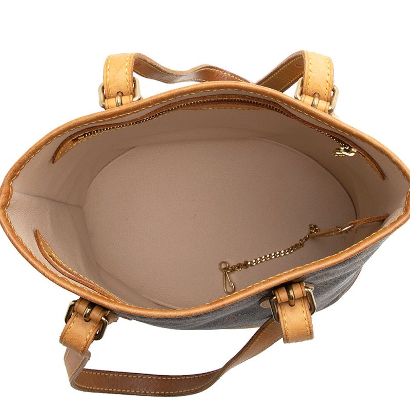 Louis Vuitton Monogram Canvas Petit Bucket Tote (SHF-21305) - Image 6