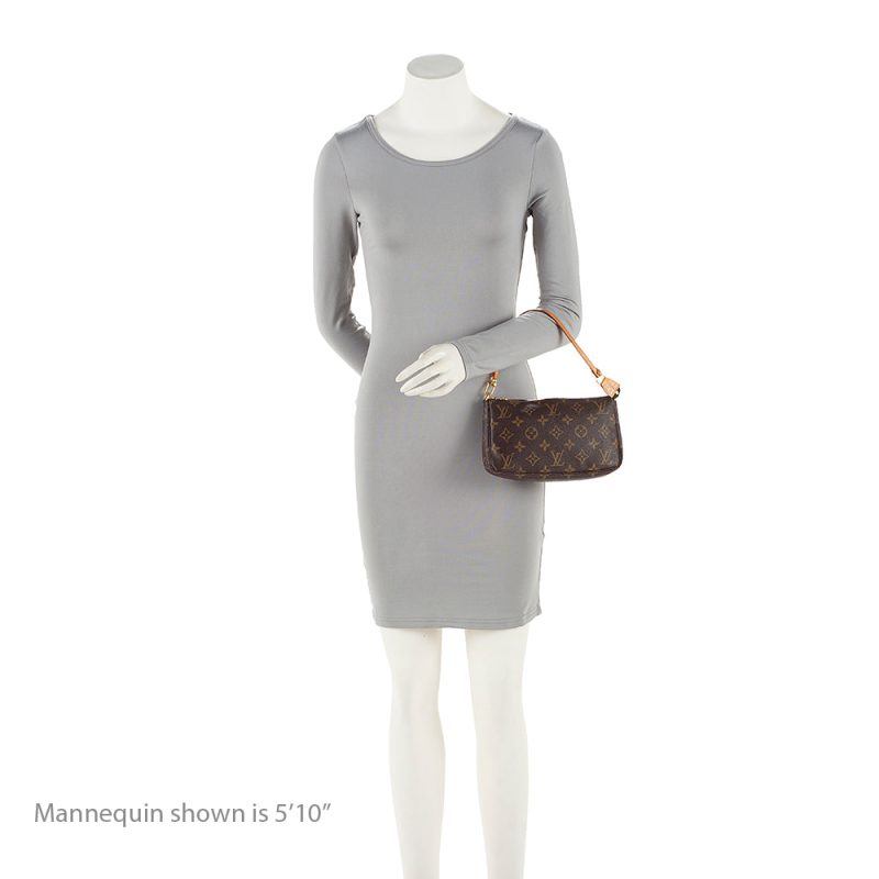 Louis Vuitton Vintage Monogram Canvas Pochette Accessoires (SHF-21354) - Image 4