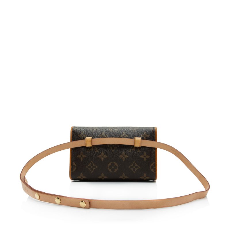 Louis Vuitton Monogram Canvas Pochette Florentine Small Belt Bag (SHF-9aCUhN) - Image 2
