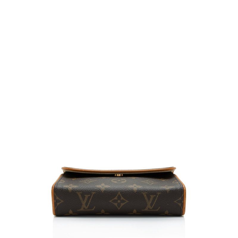 Louis Vuitton Monogram Canvas Pochette Florentine Small Belt Bag (SHF-9aCUhN) - Image 3
