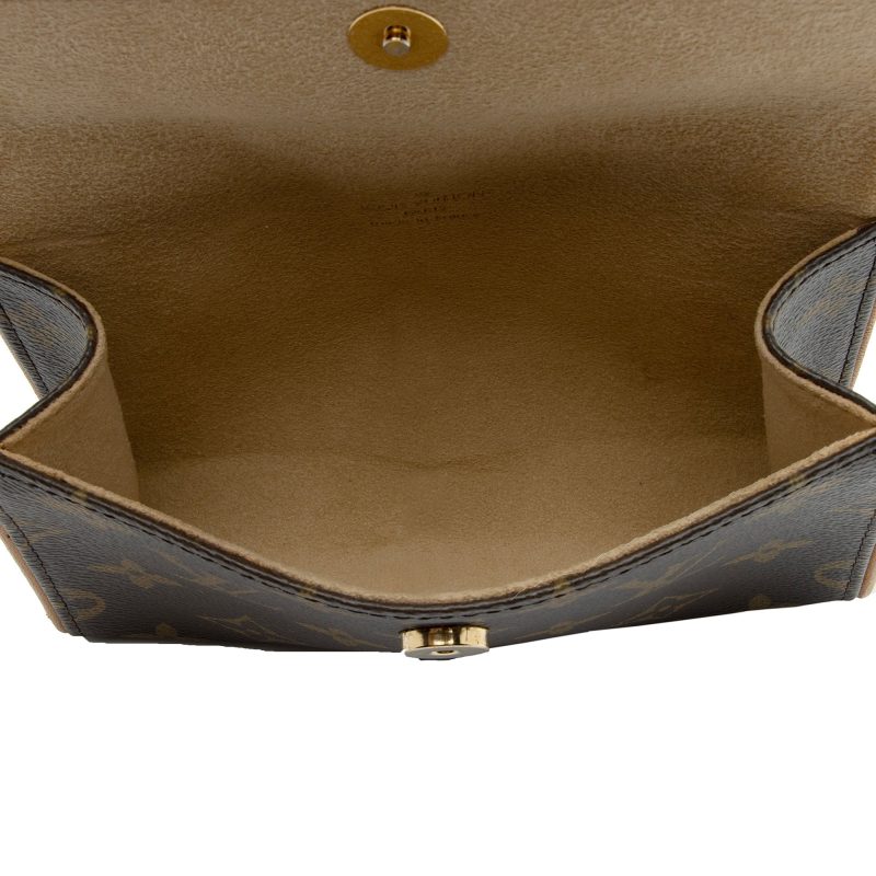 Louis Vuitton Monogram Canvas Pochette Florentine Small Belt Bag (SHF-YFDE2f) - Image 6