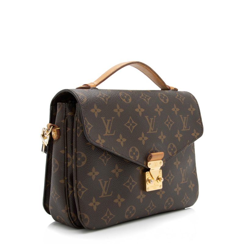 Louis Vuitton Monogram Canvas Pochette Metis Shoulder Bag (SHF-Vnuc0s)