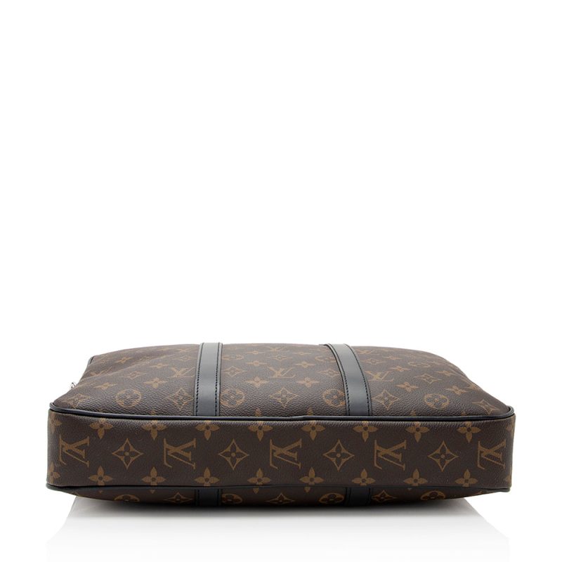 Louis Vuitton Monogram Canvas Porte-Documents Voyage PM Messenger Bag (SHF-21188) - Image 3