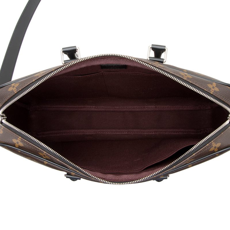 Louis Vuitton Monogram Canvas Porte-Documents Voyage PM Messenger Bag (SHF-21188) - Image 5