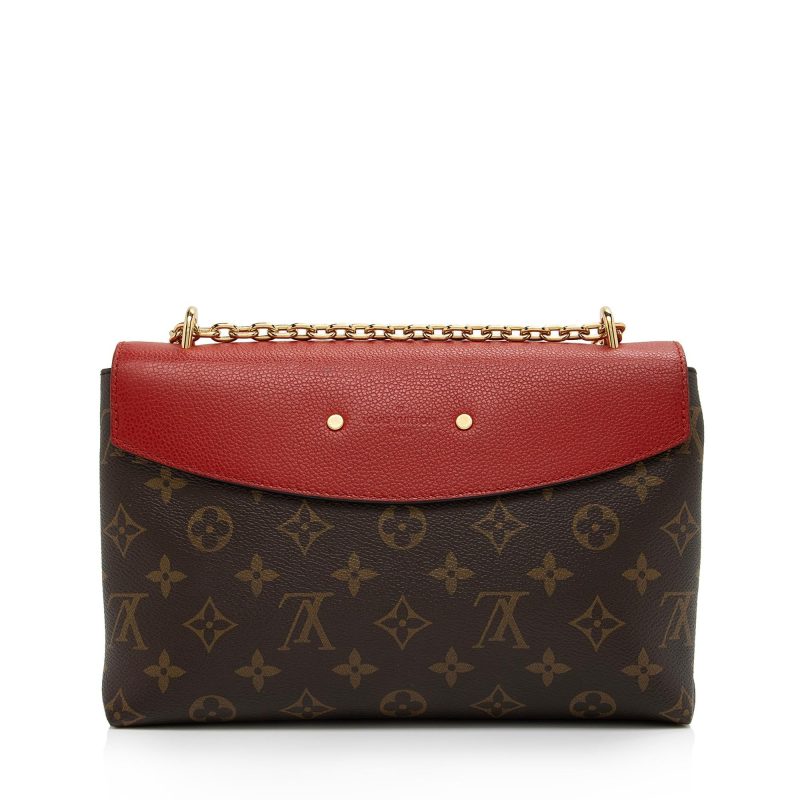 Louis Vuitton Monogram Canvas Saint-Placide Shoulder Bag (SHF-e5RX2A) - Image 2