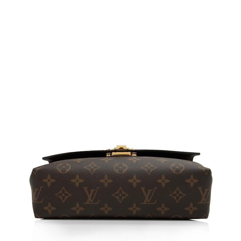 Louis Vuitton Monogram Canvas Saint-Placide Shoulder Bag (SHF-e5RX2A) - Image 3