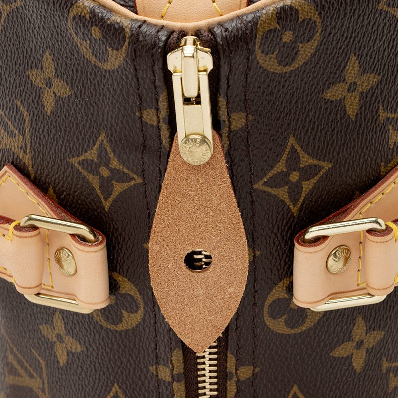 Louis Vuitton Monogram Canvas Speedy 25 Satchel (SHF-20618) - Image 8