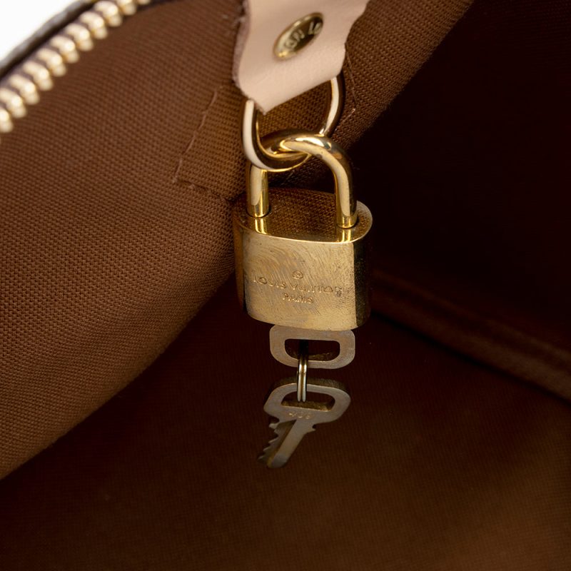 Louis Vuitton Monogram Canvas Speedy 25 Satchel (SHF-20618) - Image 9