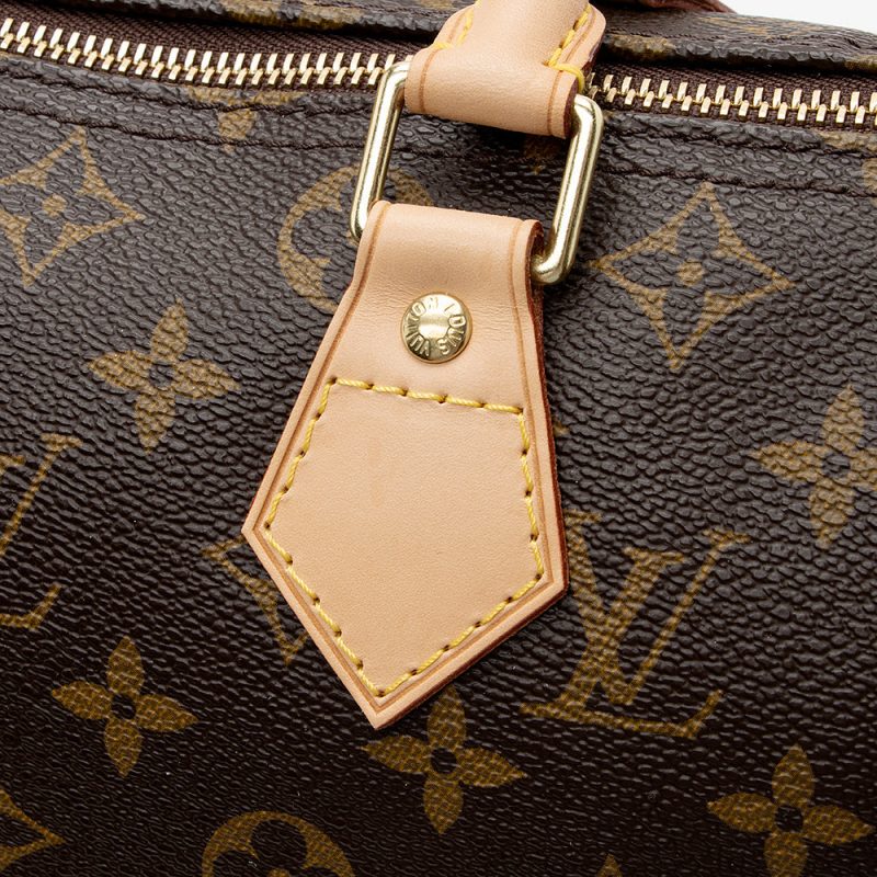 Louis Vuitton Monogram Canvas Speedy 25 Satchel (SHF-20618) - Image 10