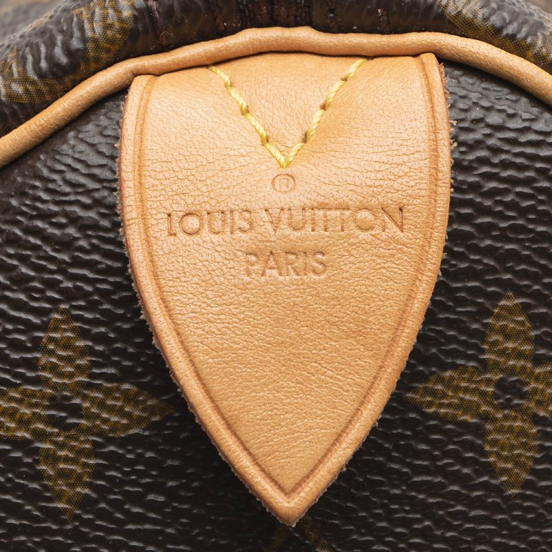 Louis Vuitton Monogram Canvas Speedy 25 Satchel (SHF-23455) - Image 7