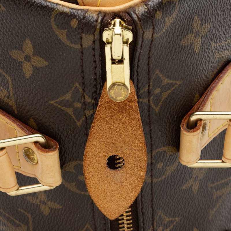 Louis Vuitton Monogram Canvas Speedy 25 Satchel (SHF-9adwo1) - Image 8