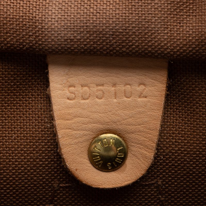Louis Vuitton Monogram Canvas Speedy 30 Satchel - FINAL SALE (SHF-16606) - Image 5
