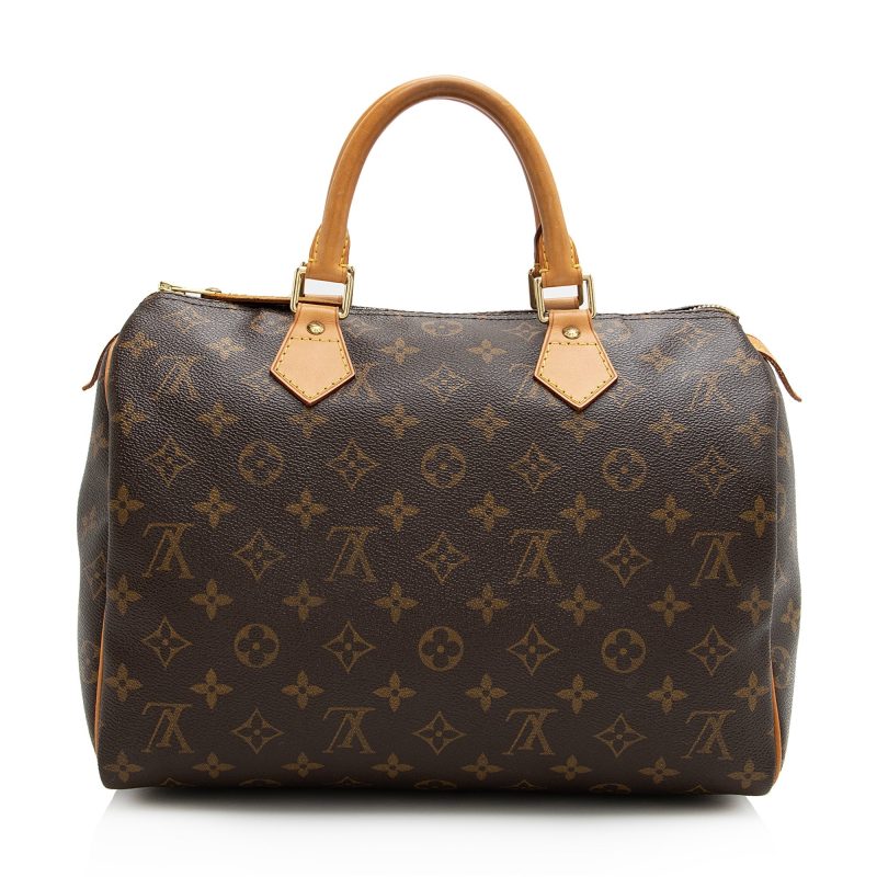 Louis Vuitton Monogram Canvas Speedy 30 Satchel (SHF-22760)