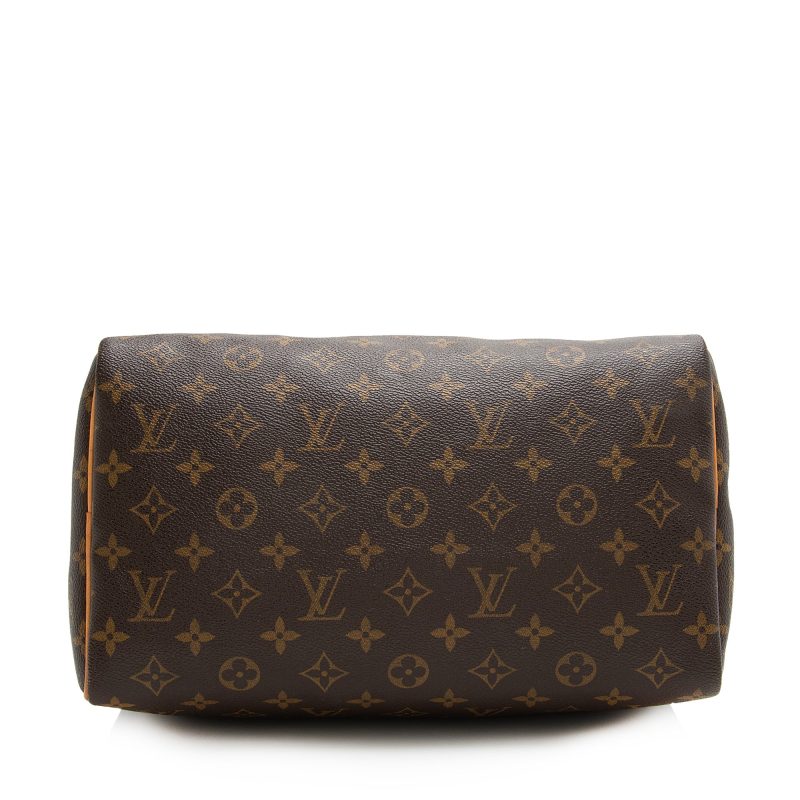 Louis Vuitton Monogram Canvas Speedy 30 Satchel (SHF-22760) - Image 2