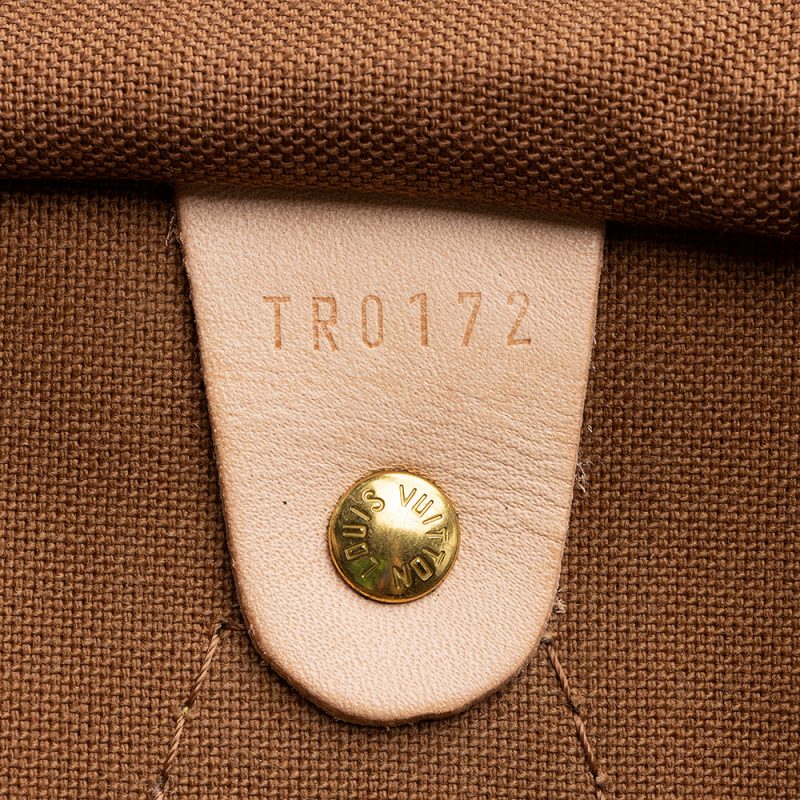 Louis Vuitton Monogram Canvas Speedy 35 Satchel (SHF-20210) - Image 5