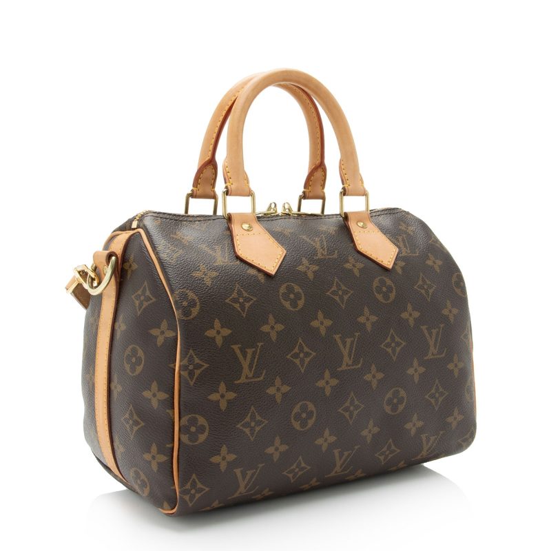 Louis Vuitton Monogram Canvas Speedy Bandouliere 25 Satchel (SHF-oUmJ5y)