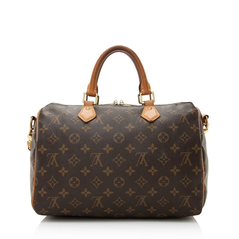 Louis Vuitton Monogram Canvas Speedy Bandouliere 30 Satchel (SHF-22714) - Image 2